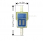 BENZINFILTER  7 uni. fr Roller, Pocket Bike, KRAD, Quad, ATV