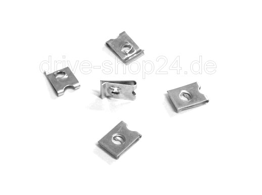  10x BLECHMUTTERN Schnappmuttern für 4,2 bis 4,8mm  Blechschraube