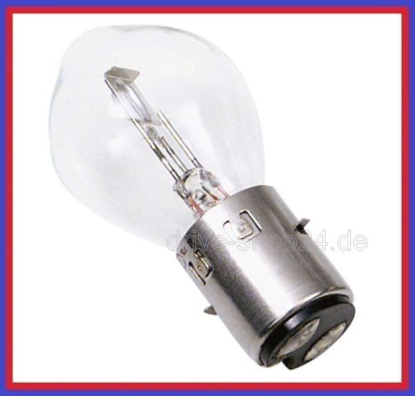 Glühlampe Glühbirne 12V 35/35W BA20d Biluxlampe S2 E-Prüfzeichen