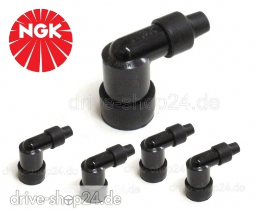 5x LZFH ZNDKERZENSTECKER NGK 8710 nicht entstrt 90 grad