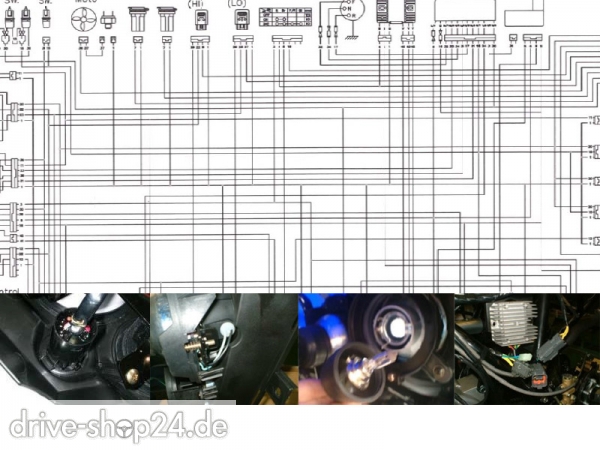 [11+] Quad 250, Schaltplan Quad 250 - Wiring Diagram