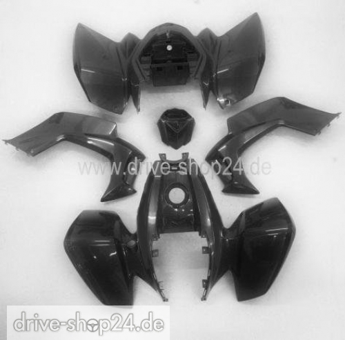 CPI XS 250 Quad VERKLEIDUNGSSATZ Front-Heck-Verkleidung SCHWARZ