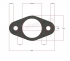 Auspuff KRMMERDICHTUNG [standard] Dichtung Strke: 1,5mm